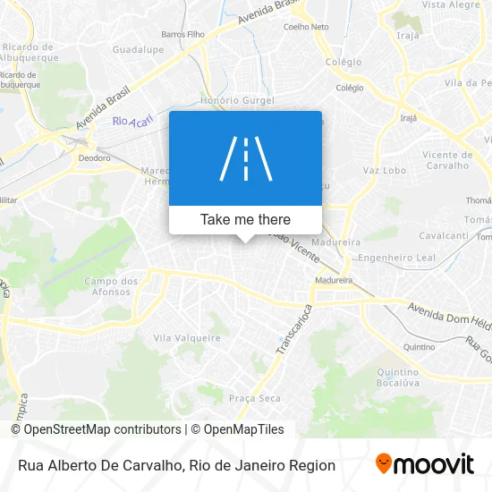 Rua Alberto De Carvalho map