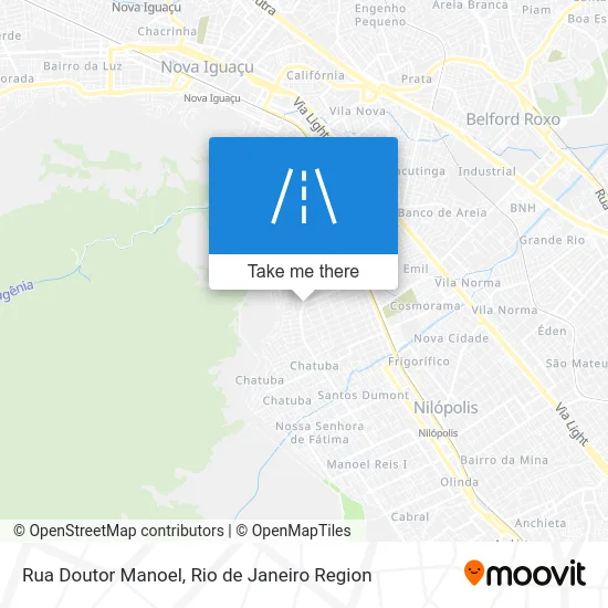 Rua Doutor Manoel map