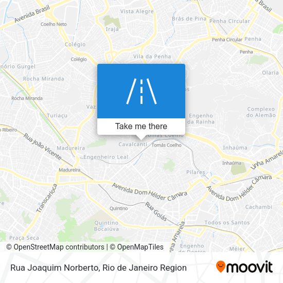Rua Joaquim Norberto map