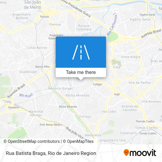 Rua Batista Braga map