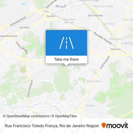 Rua Francisco Toledo França map