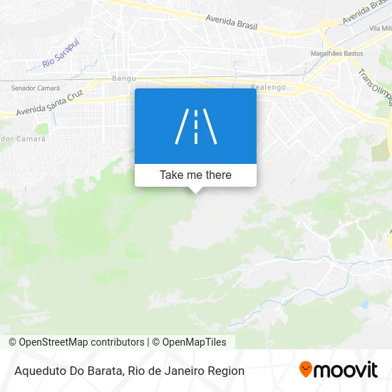 Aqueduto Do Barata map