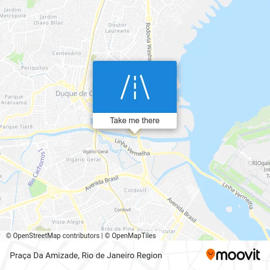 Praça Da Amizade map