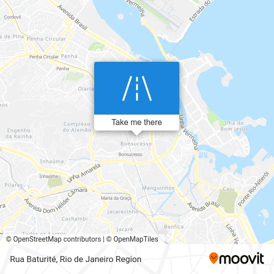 Rua Baturité map