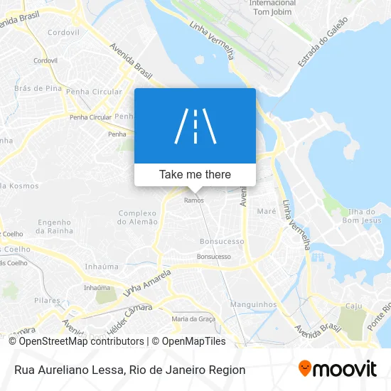 Rua Aureliano Lessa map