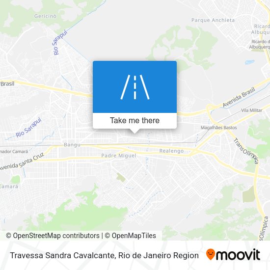 Travessa Sandra Cavalcante map