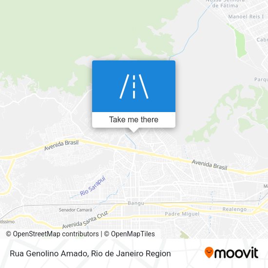 Rua Genolino Amado map