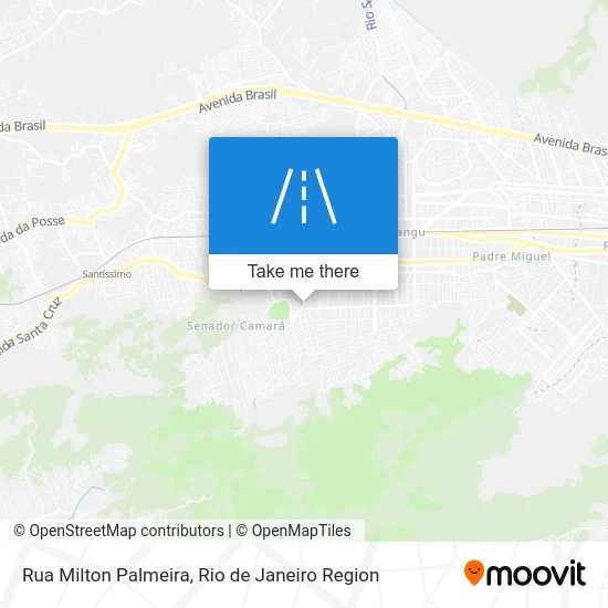 Rua Milton Palmeira map