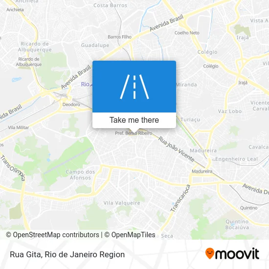 Rua Gita map