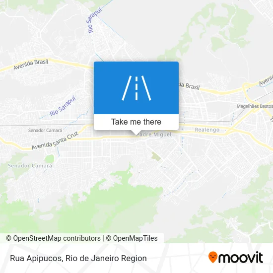 Rua Apipucos map
