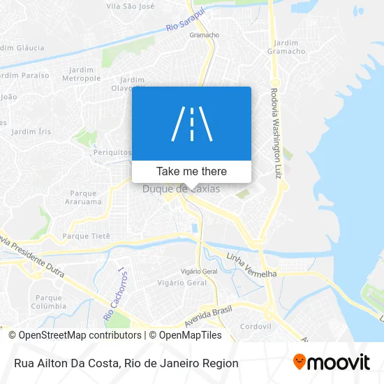 Rua Ailton Da Costa map