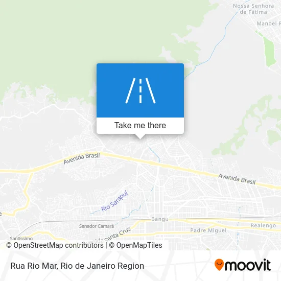 Rua Rio Mar map
