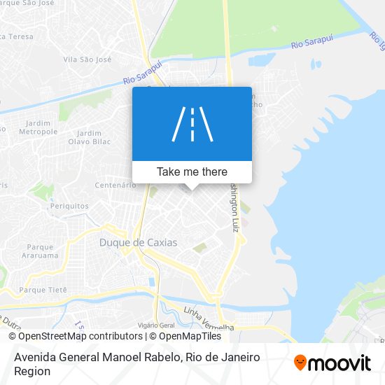 Mapa Avenida General Manoel Rabelo