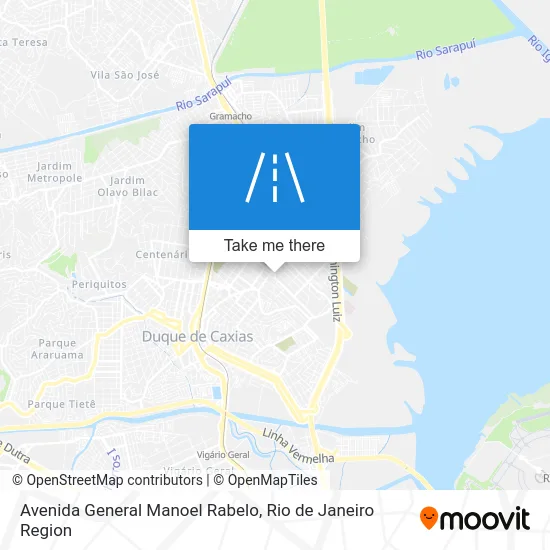 Avenida General Manoel Rabelo map