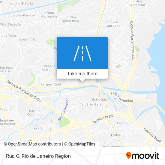Rua O map