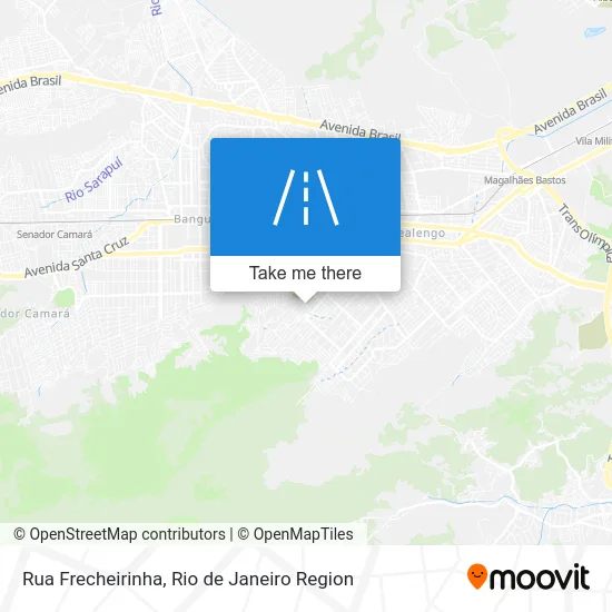 Rua Frecheirinha map