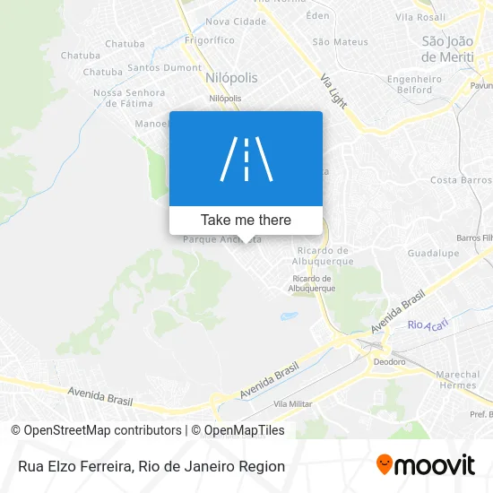 Rua Elzo Ferreira map