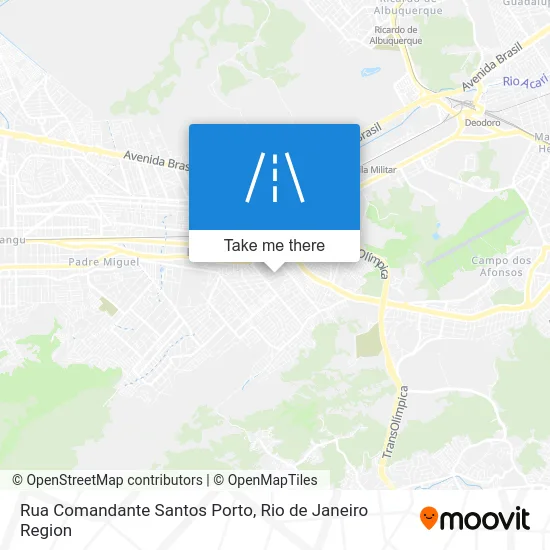 Rua Comandante Santos Porto map