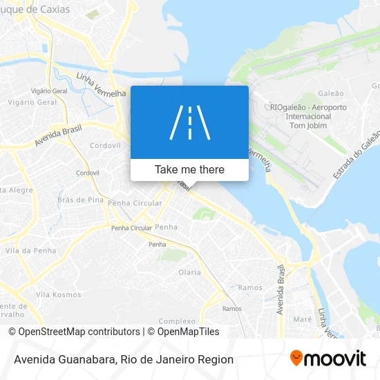Avenida Guanabara map