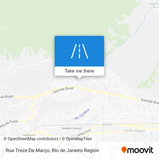 Rua Treze De Março map