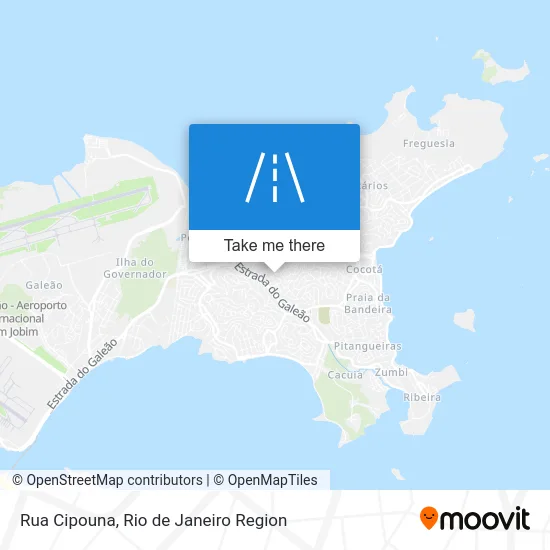 Rua Cipouna map