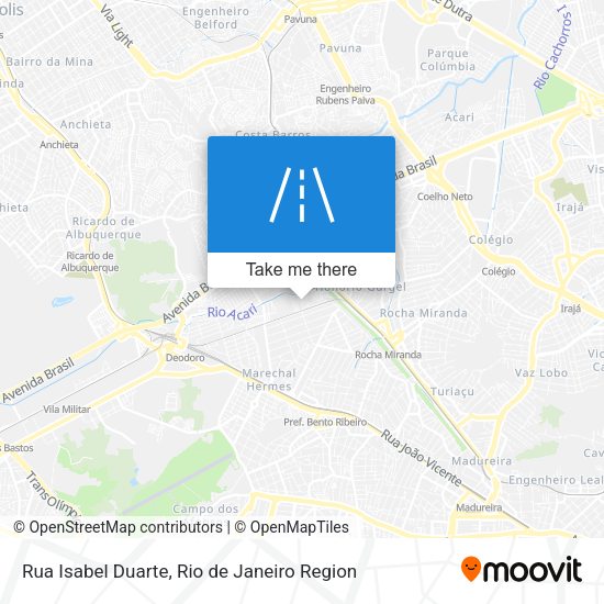 Rua Isabel Duarte map