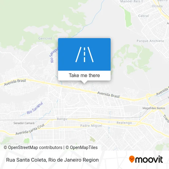 Rua Santa Coleta map