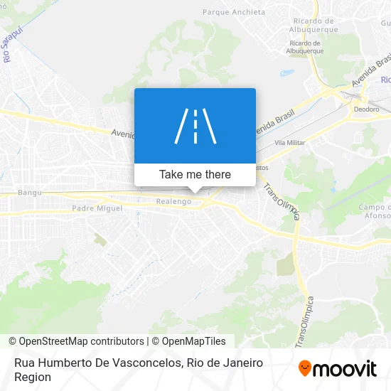 Rua Humberto De Vasconcelos map