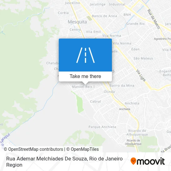 Rua Ademar Melchíades De Souza map