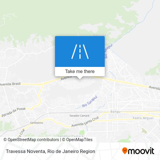 Travessa Noventa map