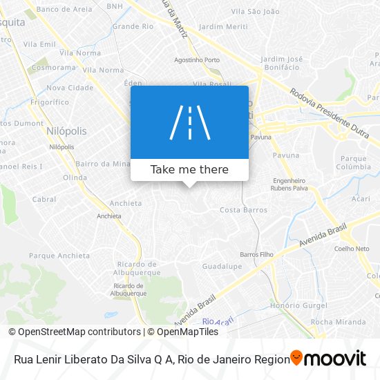 Rua Lenir Liberato Da Silva Q A map