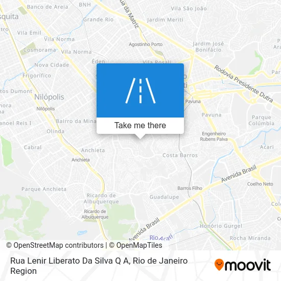 Rua Lenir Liberato Da Silva Q A map