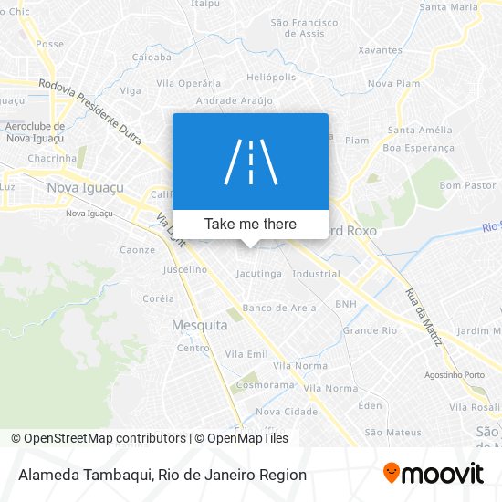 Mapa Alameda Tambaqui