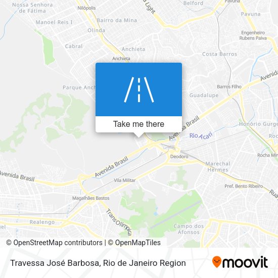 Travessa José Barbosa map