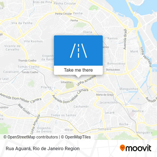 Rua Aguará map