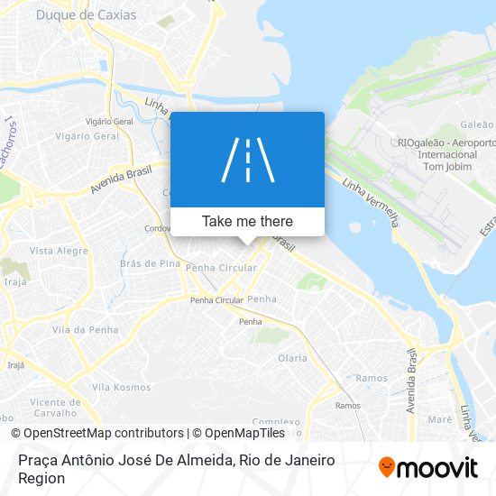 Praça Antônio José De Almeida map