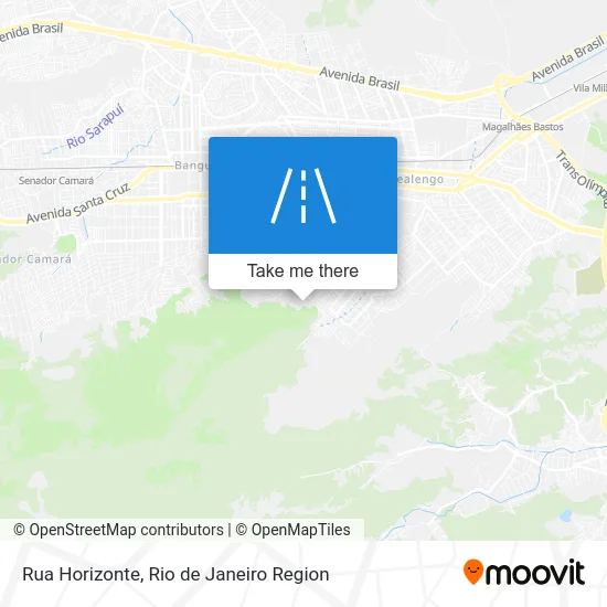 Rua Horizonte map