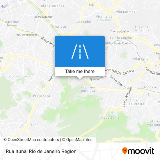 Rua Ituna map