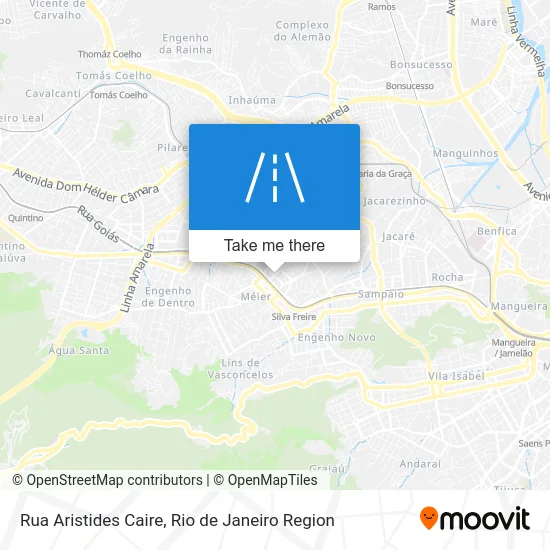 Rua Aristides Caire map