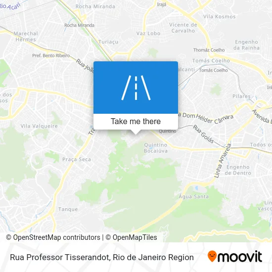 Rua Professor Tisserandot map