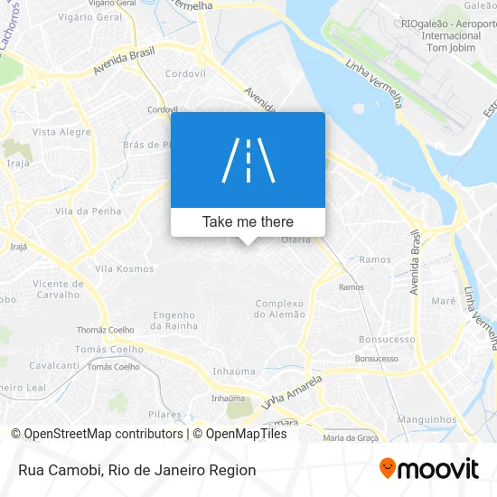 Rua Camobi map
