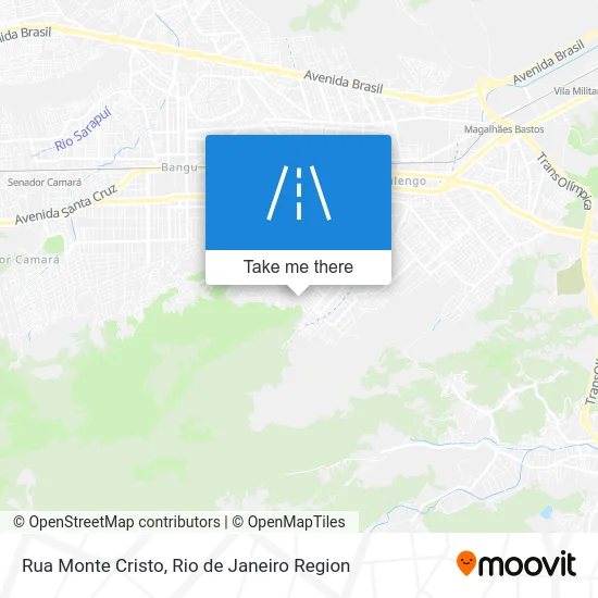 Rua Monte Cristo map