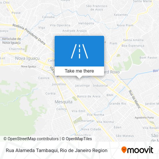 Rua Alameda Tambaqui map