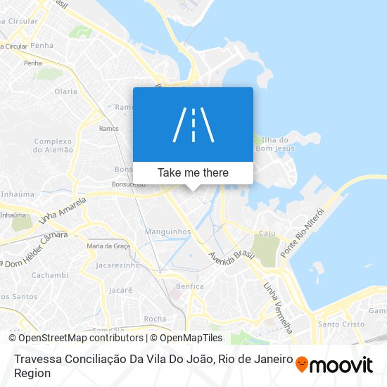 Travessa Conciliação Da Vila Do João map