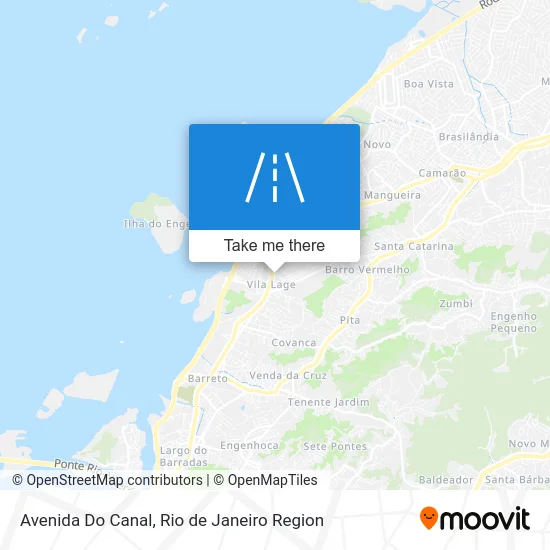 Avenida Do Canal map