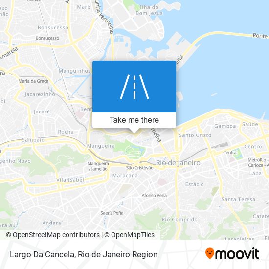 Mapa Largo Da Cancela