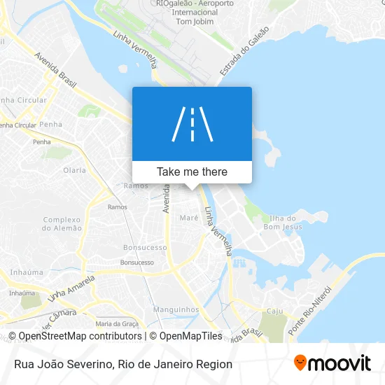 Rua João Severino map