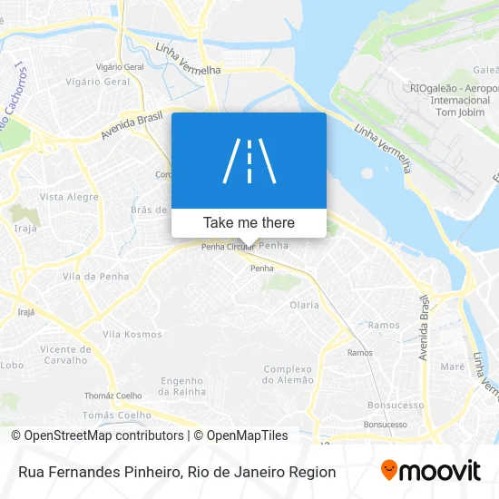 Rua Fernandes Pinheiro map