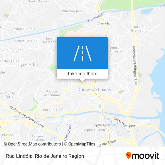 Rua Lindóia map