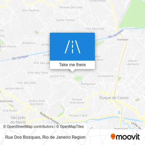 Rua Dos Bosques map